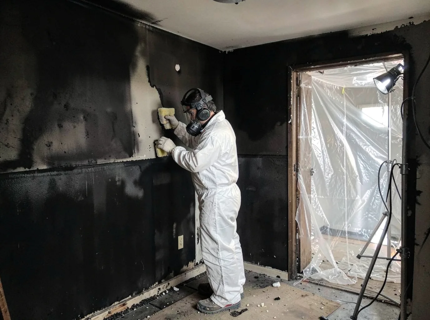 Fire Damage Restoration company in Tustin, MI